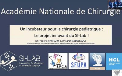 Vidéo : Un incubateur pour la chirurgie pédiatrique – le projet innovant du SI-Lab